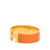 Secondhand Hermès Wide Enamel Clic Clac H Bracelet GM