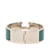 Secondhand Hermès Wide Enamel Clic Clac H Bracelet PM
