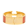 Secondhand Hermès Wide Enamel Clic H Bracelet PM