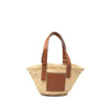 Secondhand LOEWE Small Raffia Anagram Basket Tote