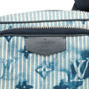 Secondhand Louis Vuitton Monogram Denim Watercolor Hickory Stripes Outdoor Pouch