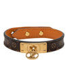 Secondhand Louis Vuitton Monogram Logomania Bracelet 17