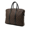 Secondhand Louis Vuitton Monogram Macassar Porte Documents Voyage