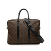 Secondhand Louis Vuitton Monogram Macassar Porte Documents Voyage