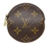 Louis Vuitton Monogram Porte Monnaie Round Coin Purse Secondhand