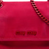 Secondhand Miu Miu Canvas Canapa Chain Flap Crossbody