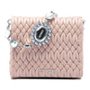 Secondhand Miu Miu Matelasse Nappa Crystal Chain Satchel