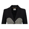 Secondhand Moschino Herringbone Heart Jacket - '00s