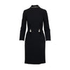 Secondhand Moschino High Neck Dress with Gemstone - '10s