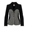 Secondhand Moschino Herringbone Heart Jacket - '00s