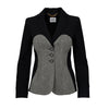 Secondhand Moschino Herringbone Heart Jacket - '00s