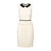 Secondhand Moschino Wool Dress with Contrast Collar - '00s