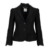 Secondhand Moschino Ruffled Trim Blazer - '00s
