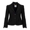 Secondhand Moschino Ruffled Trim Blazer - '00s