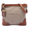 Secondhand Prada Canvas Canapa Logo Crossbody