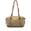 Secondhand Prada Canvas Canapa Logo Shoulder Bag