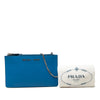 Secondhand Prada City Calf Double Zip Crossbody