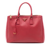 Secondhand Prada Large Saffiano Lux Galleria Double Zip Tote
