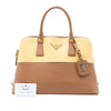 Secondhand Prada Medium Bicolor Saffiano Lux Promenade Satchel
