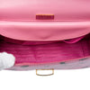 Secondhand Prada Saffiano Elephant Print Push Lock Crossbody