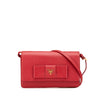 Secondhand Prada Saffiano Lux Bow Wallet On Strap