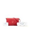 Secondhand Prada Saffiano Lux Bow Wallet On Strap