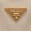 Secondhand Prada Saffiano Trimmed Canvas Canapa Satchel