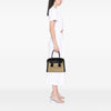Secondhand Prada Saffiano Trimmed Nappa Convertible Tote
