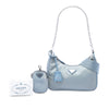 Secondhand Prada Saffiano Trimmed Tessuto Re Edition 2005 Satchel