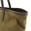 Secondhand Prada Saffiano Trimmed Tessuto Velluto Ricamo Trompe L oeil Tote