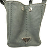 Secondhand Prada Small Canvas Canapa Logo Tote
