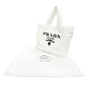 Secondhand Prada Spugna Terry Cloth Logo Tote
