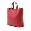Secondhand Prada Vitello Daino Side Zip Shopper Tote