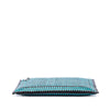 Secondhand Prada Woven Goatskin Madras Zip Clutch
