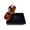 Secondhand Prada Wooden Platform Sandals - '10s