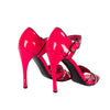 Secondhand Prada Hot Pink Heel Sandals - '10s