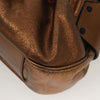 Secondhand Burberry Warrior Hobo Gold Leather Accessories
