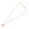 Secondhand Christian Dior CD Pendant Necklace Gold-plated