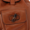 Gucci Vintage Bamboo Backpack Leather