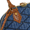 Louis Vuitton Alma Handbag Malletage Denim with Monogram Leather