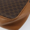 Celine Vintage Macadam Shoulder Bag Canvas and Leather