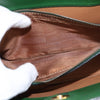 Secondhand Celine Shoulder Bag Green Leather Bags