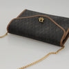 Christian Dior Vintage Honeycomb chain Canvas