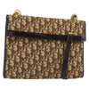 Christian Dior Vintage Trotter Shoulder Bag Canvas