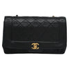 Chanel Vintage Diana Flap Bag Quilted Lambskin