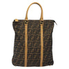 Fendi Vintage Top Handle Bag Zucca canvas