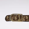 Secondhand Christian Dior D Buckle Belt Canvas and