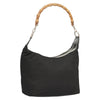 Gucci Vintage Bamboo Hobo Nylon