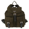 Prada Double Front Pocket Backpack Tessuto