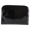 Salvatore Ferragamo Vintage Gancini Chain Shoulder Bag Patent Leather